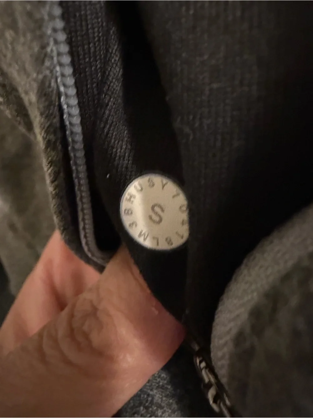 lululemon athletica Heather Gray Full-Zip Performance Jacket